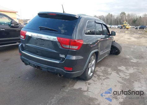 2011 Jeep Grand Cherokee Overland из США, поврежденный, VIN 1J4RR6GTXBC605932
